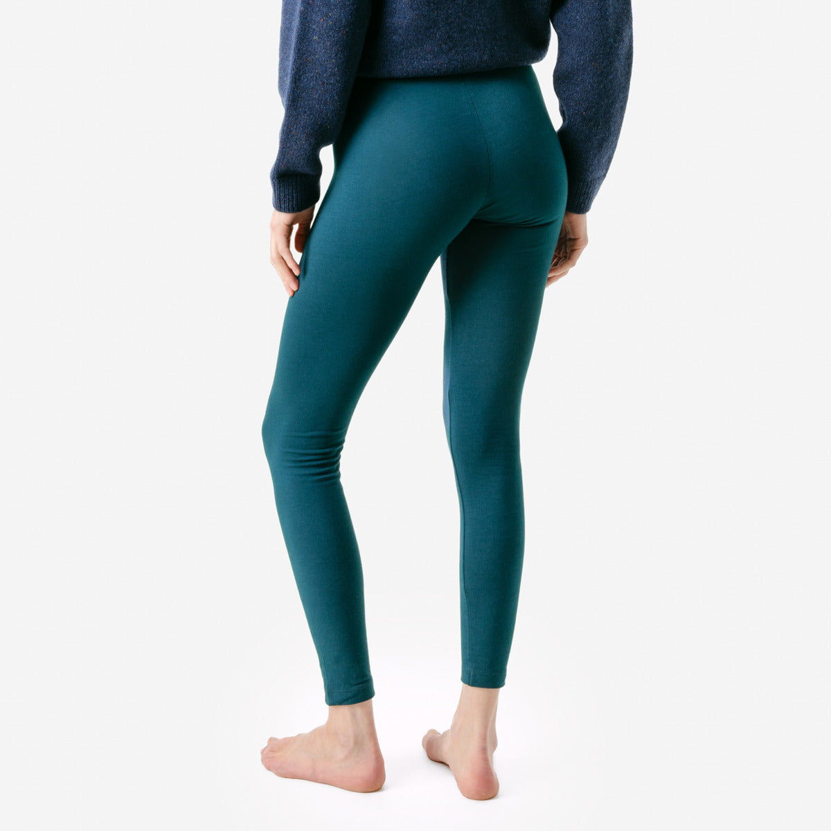 Legging ANNEDORE en coton bio coloris saisonniers - LIVING CRAFTS