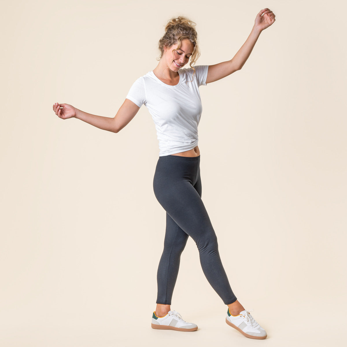 Legging ANNEDORE en coton bio - LIVING CRAFTS