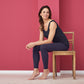 Legging ANNEDORE en coton bio - LIVING CRAFTS