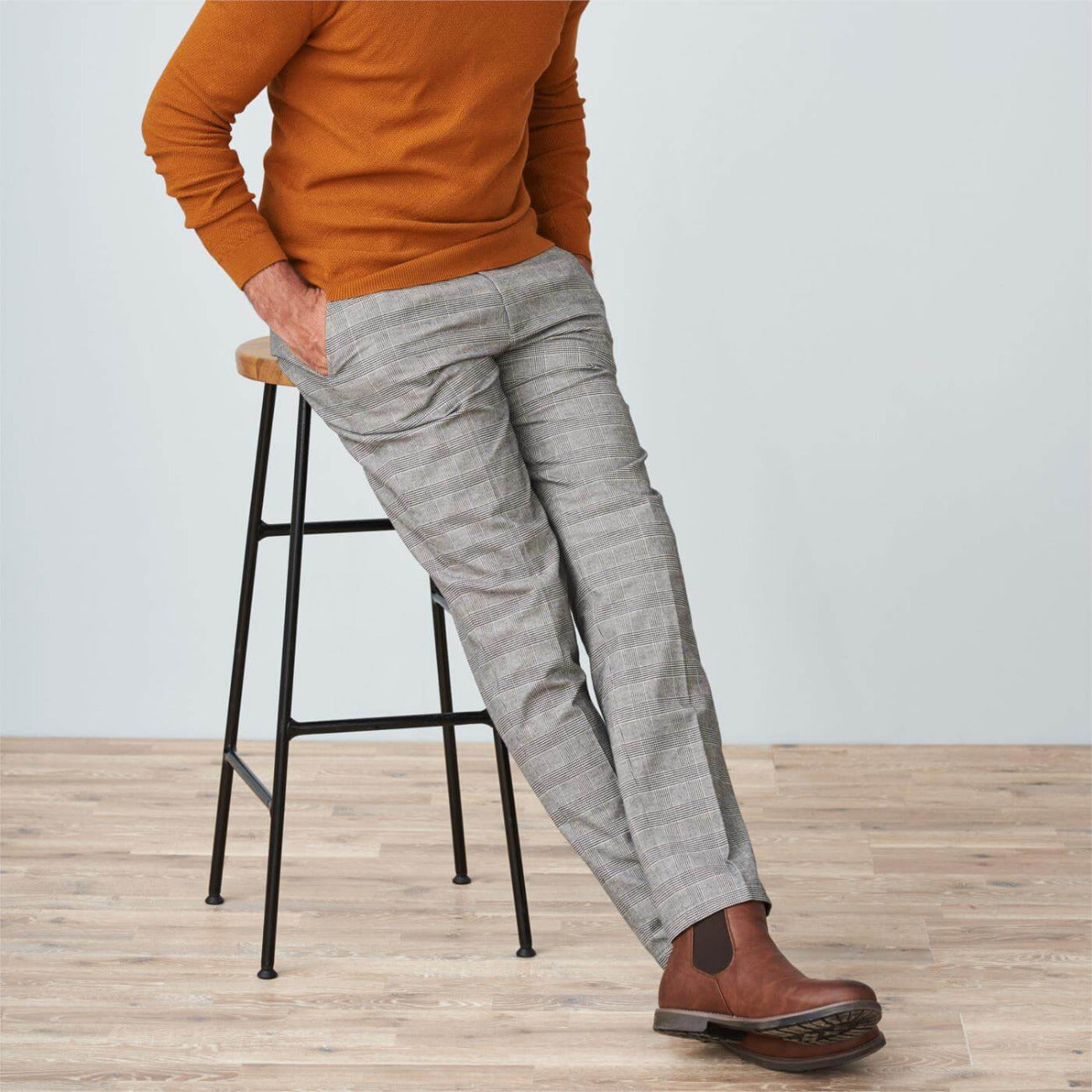 Pantalon à carreaux LASSE - LIVING CRAFTS