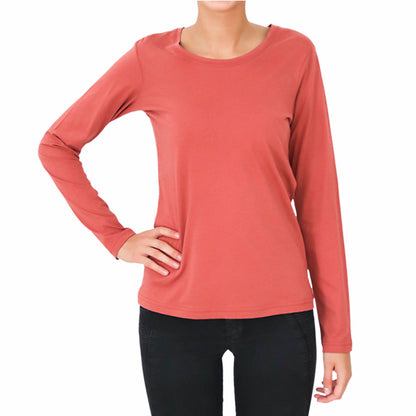 T-shirt manches longues - LEELA COTTON