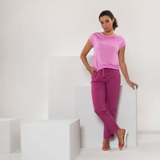 Top col bénitier 100% lin GILKA - LIVING CRAFTS