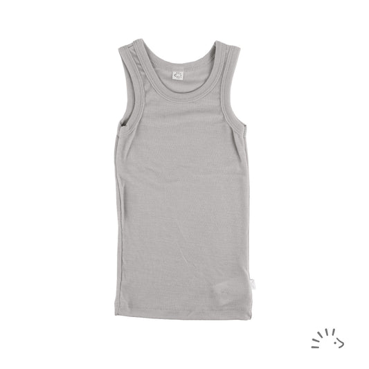 Débardeur enfant laine et soie - POPOLINI
