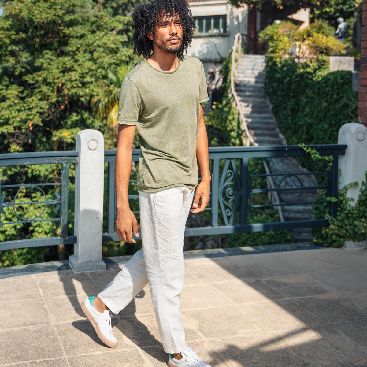 Pantalon OLEG en 100% lin - LIVING CRAFTS