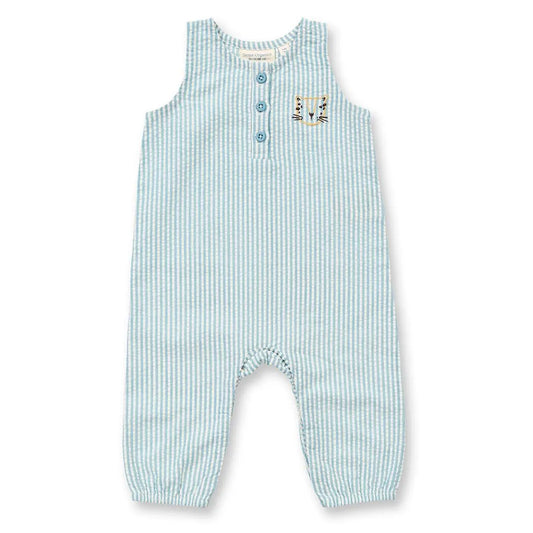 Salopette MARIS en coton bio gaufré - SENSE ORGANICS