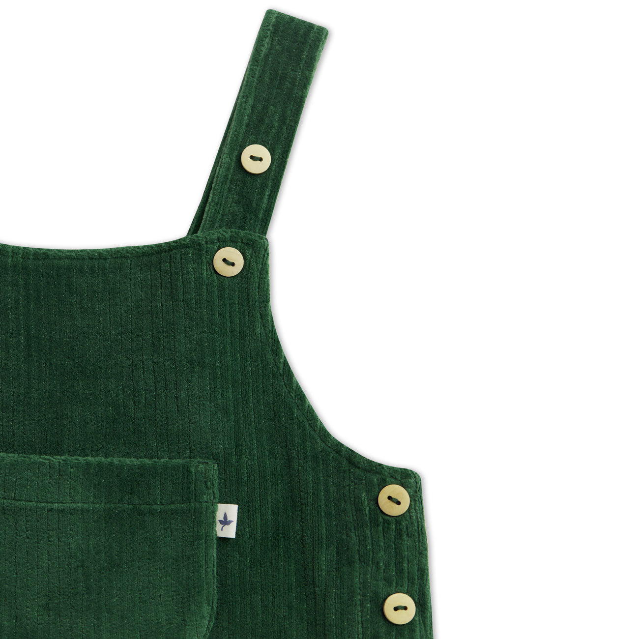 Salopette velours 100% coton bio - LEELA COTTON