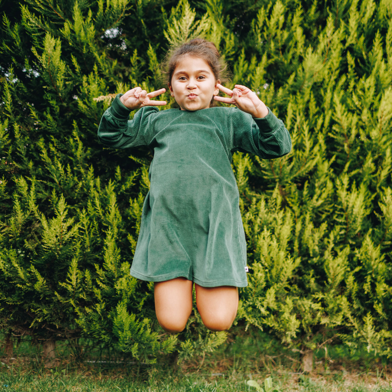 Robe velours côtelé 100% coton bio - LEELA COTTON
