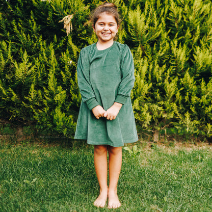Robe velours côtelé 100% coton bio - LEELA COTTON