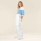 Pull 100% coton manches 3/4 ROMINA - LIVING CRAFTS