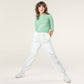 Top 100% coton manches 3/4 CHLOPEA - LIVING CRAFTS
