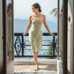 Chemise de nuit bretelles fines ROMEA - LIVING CRAFTS