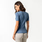 T-shirt de nuit ajouré ROOS 100% coton bio - LIVING CRAFTS