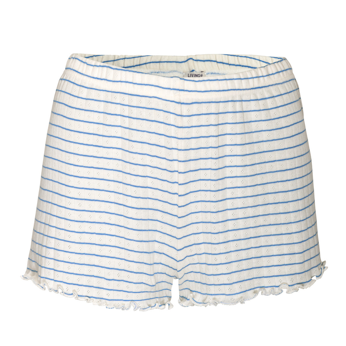 Short de nuit ajouré ROSARIA 100% coton bio - LIVING CRAFTS