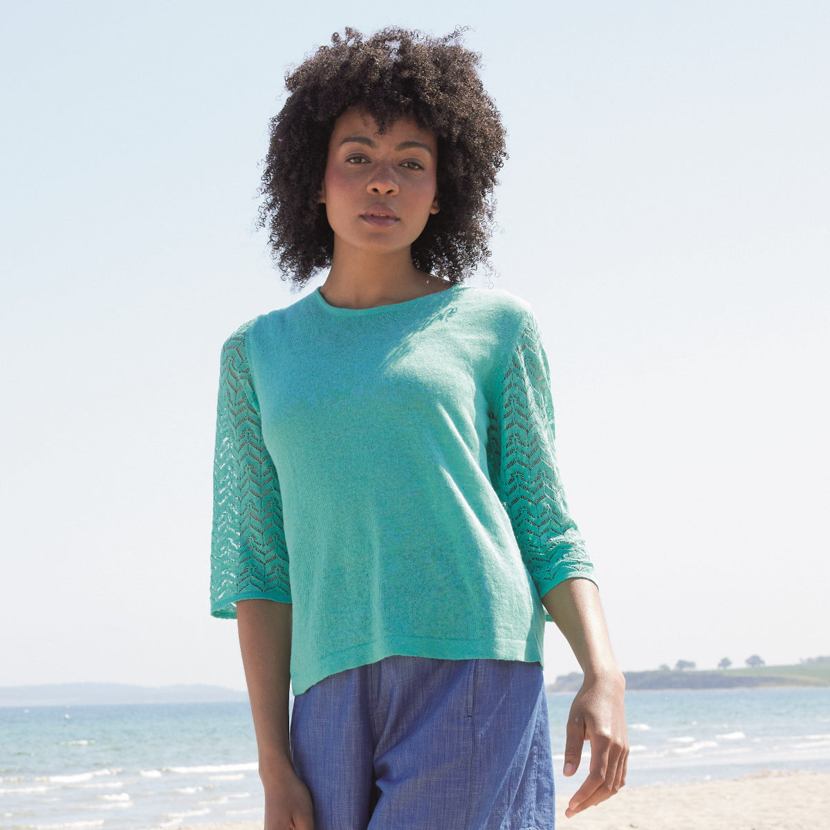 Pull maille de lin/coton - MADNESS