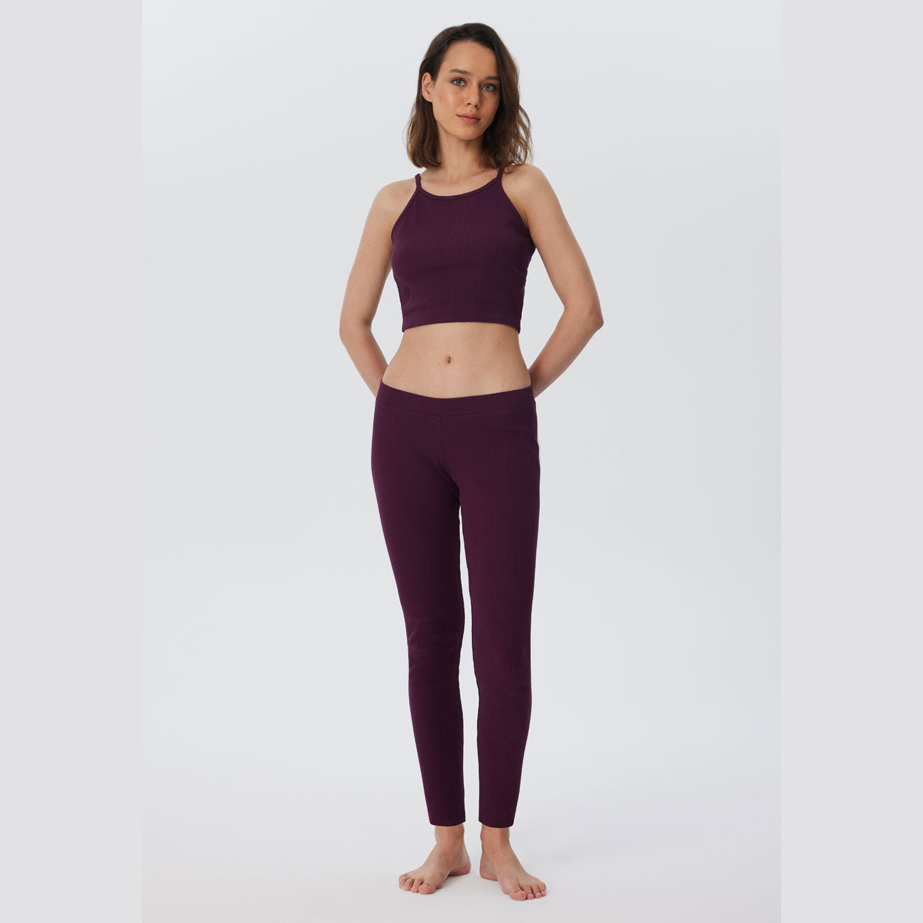 Legging sport coton best sale