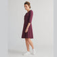 Robe manches 3/4 - LEELA COTTON