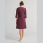 Robe manches 3/4 - LEELA COTTON