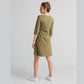 Robe manches 3/4 - LEELA COTTON