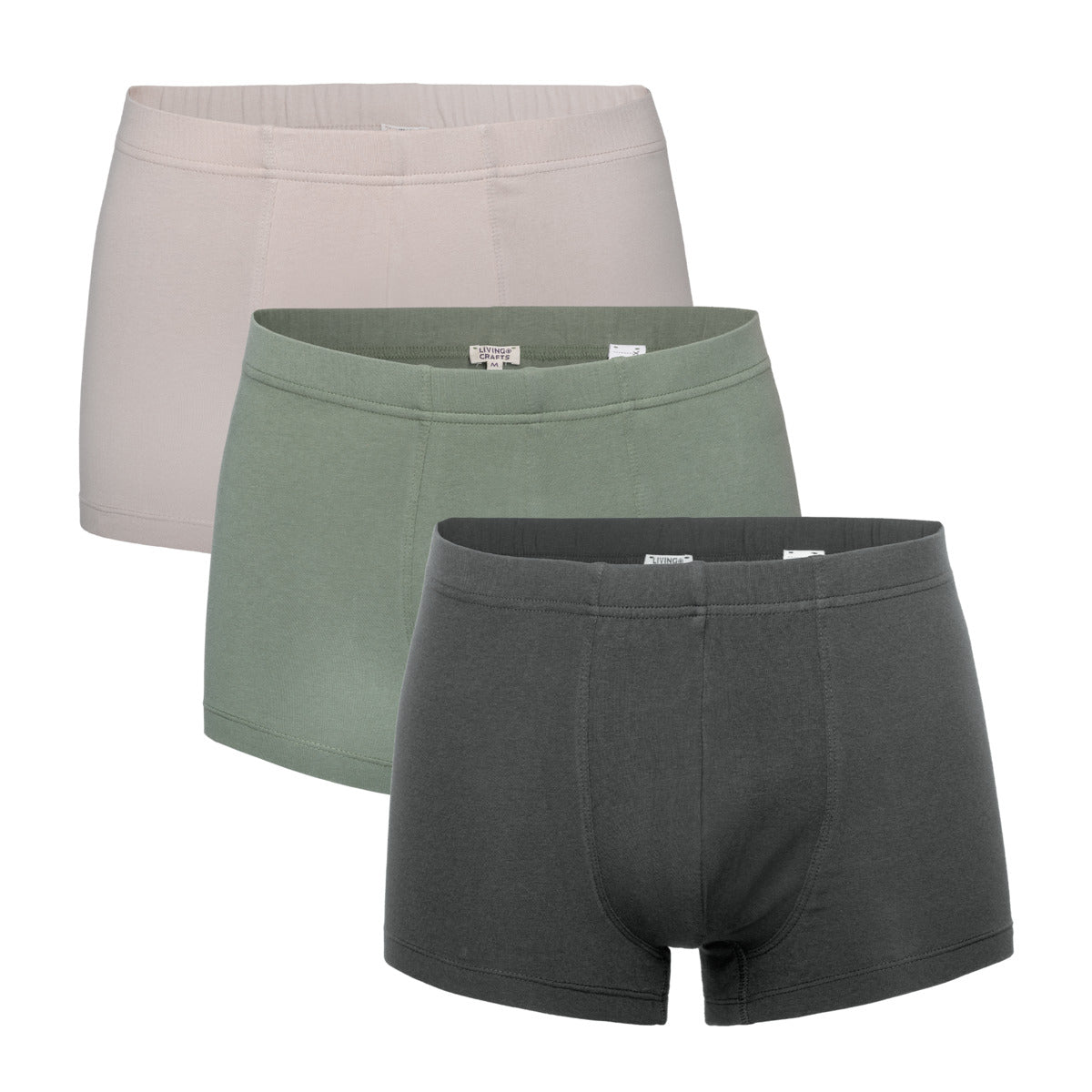 Trio de boxer SAGON en coton - LIVING CRAFTS
