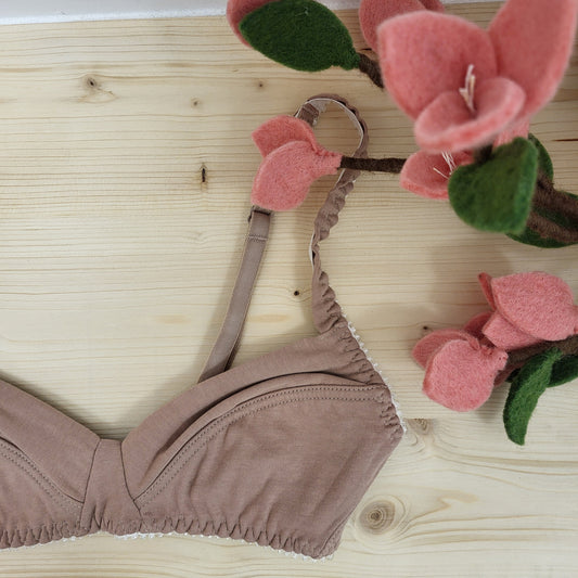 Soutien-gorge 100% coton bio - PEAU ETHIQUE