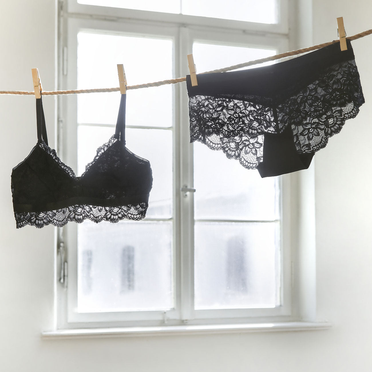 Slip brésilien en dentelle bio - COMAZO