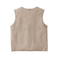 Gilet sans manches moumoute en coton bio - PEOPLE WEAR ORGANICS