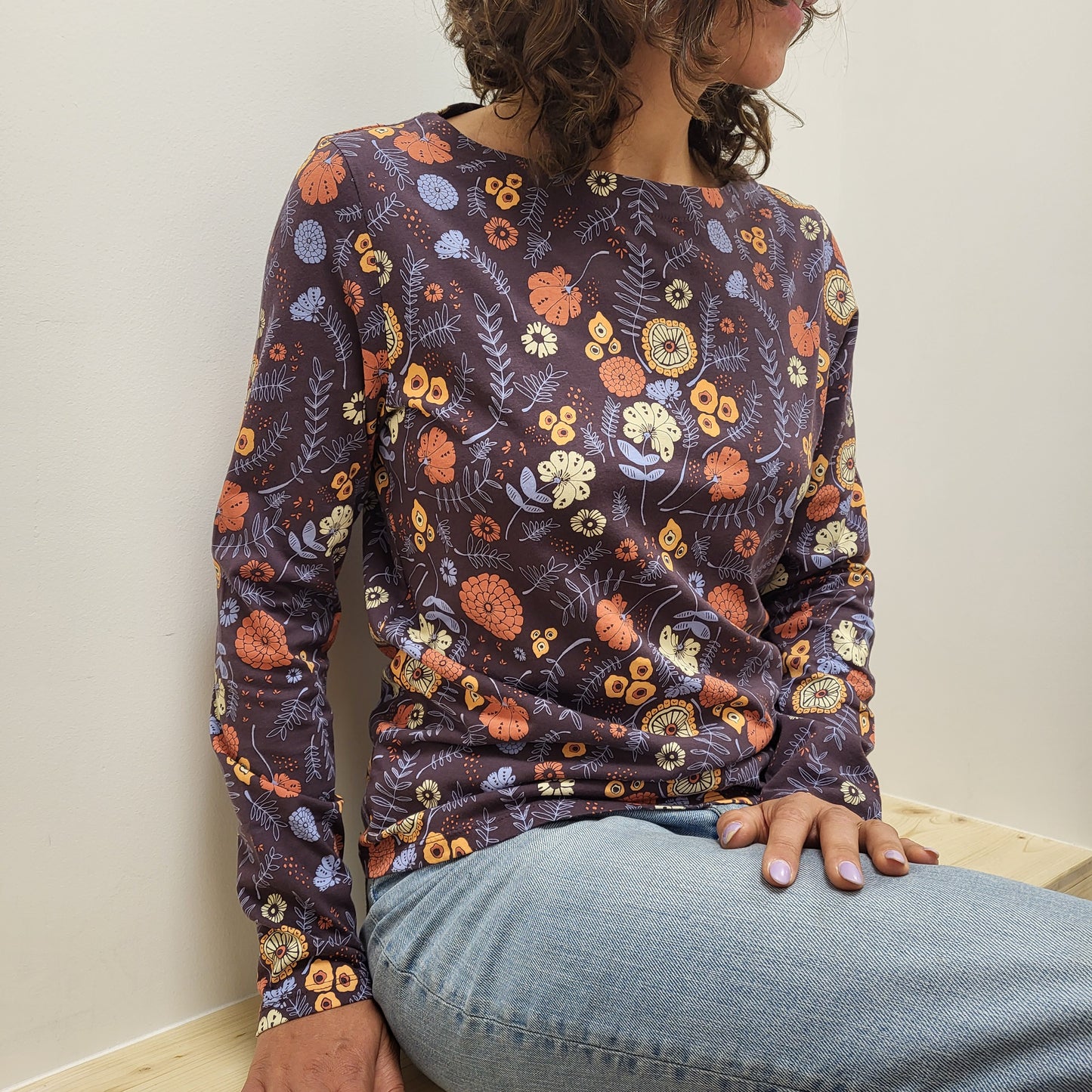 Top imprimé en 100% coton bio - MADNESS