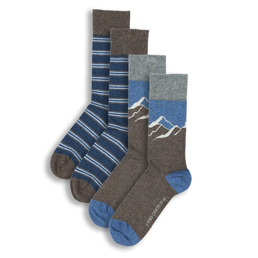 Duo de chaussettes BIBO en coton bio - LIVING CRAFTS