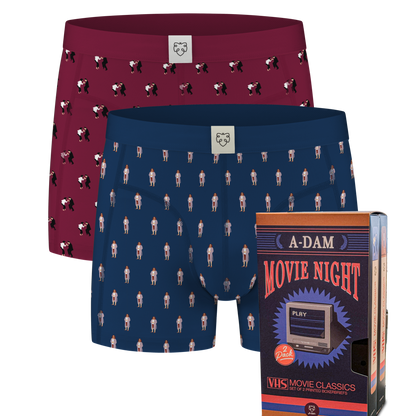 Coffret 2 boxers vhs - ADAM