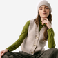 Gilet sans manches 100% laine BIRTE - LIVING CRAFTS