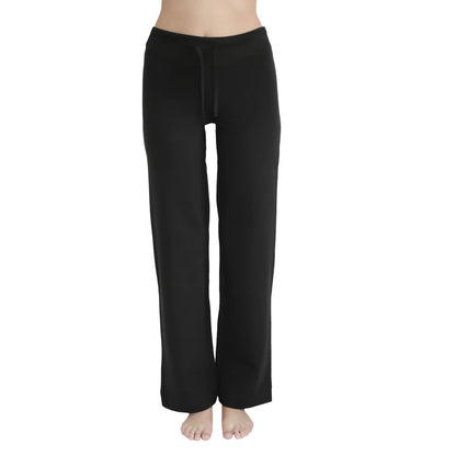 Pantalon avec lien à la ceinture coton bio - LEELA COTTON
