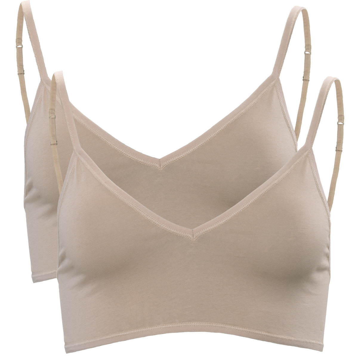Lot de 2 brassières TAMILLA en coton bio - LIVING CRAFTS