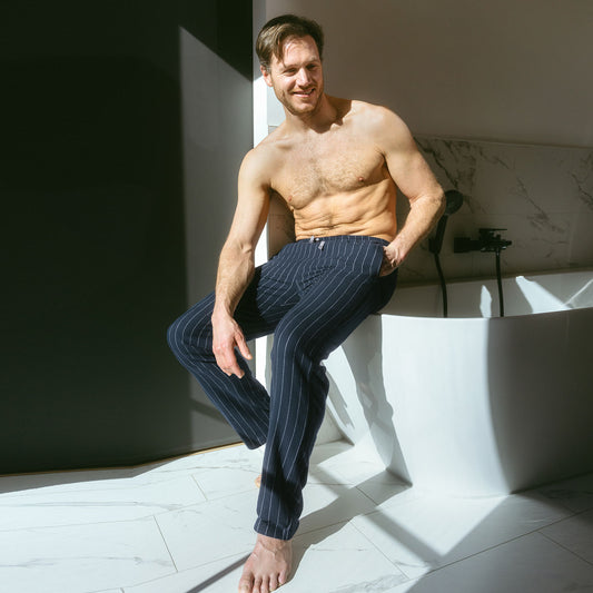 Bas de pyjama SALIM 100% coton bio - LIVING CRAFTS