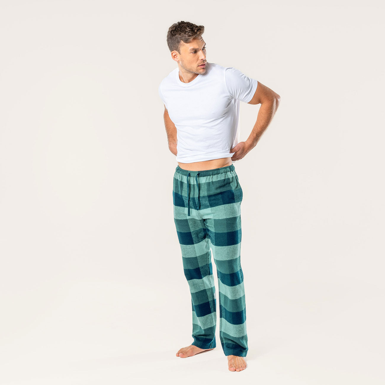 Bas de pyjama SALIM 100% coton bio - LIVING CRAFTS