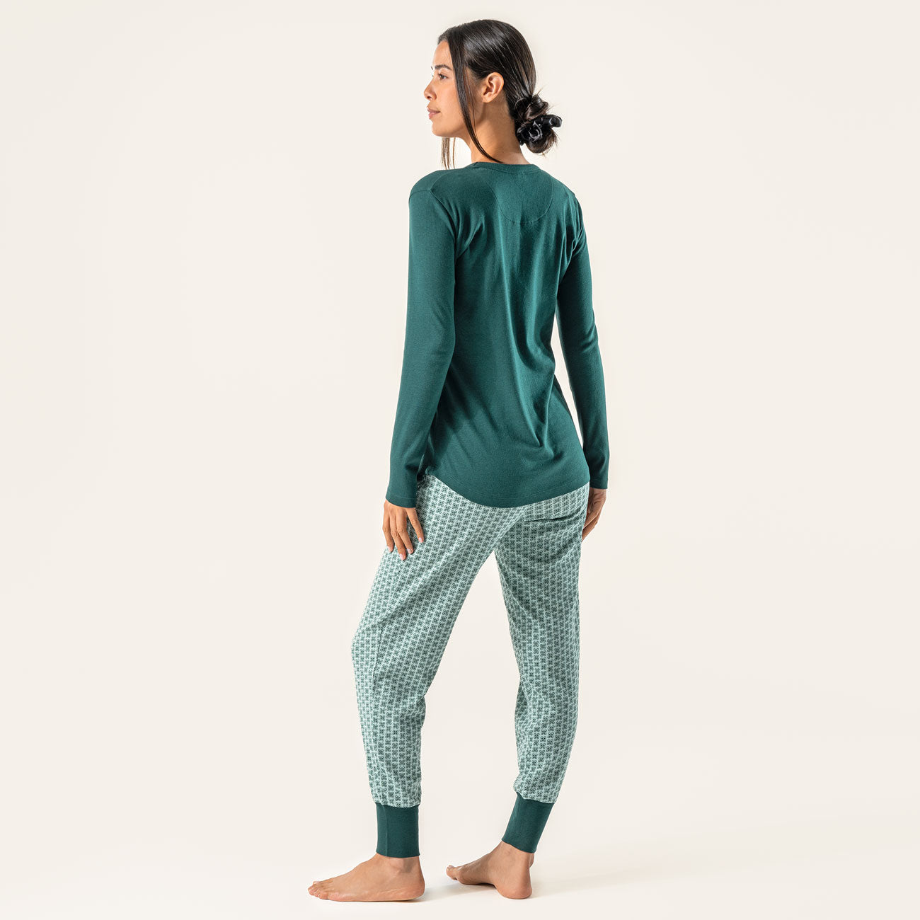 Haut de pyjama SALISA en coton bio - LIVING CRAFTS