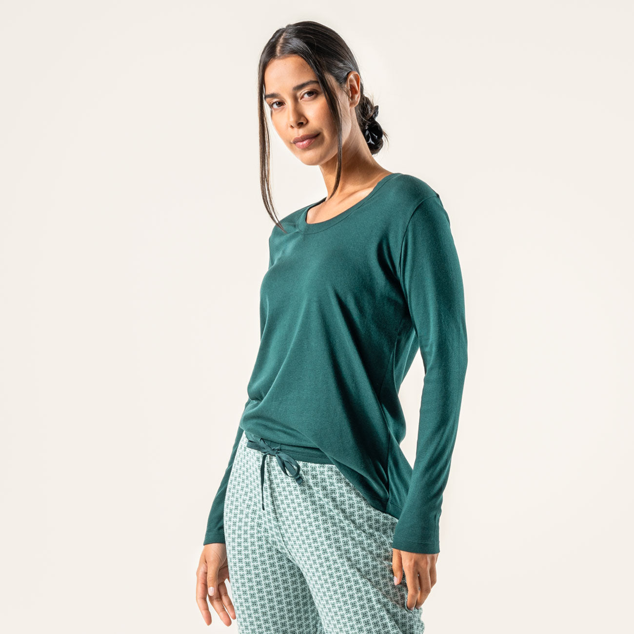 Haut de pyjama SALISA en coton bio - LIVING CRAFTS