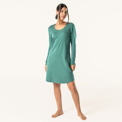 Chemise de nuit SALONARA en coton bio - LIVING CRAFTS