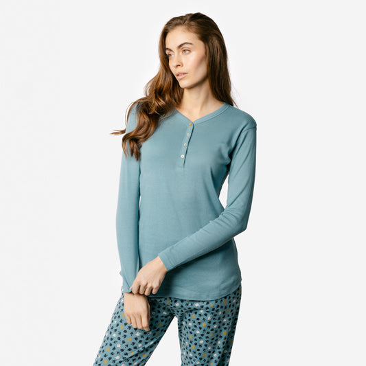 Haut de pyjama VIOLERA en coton bio - LIVING CRAFTS
