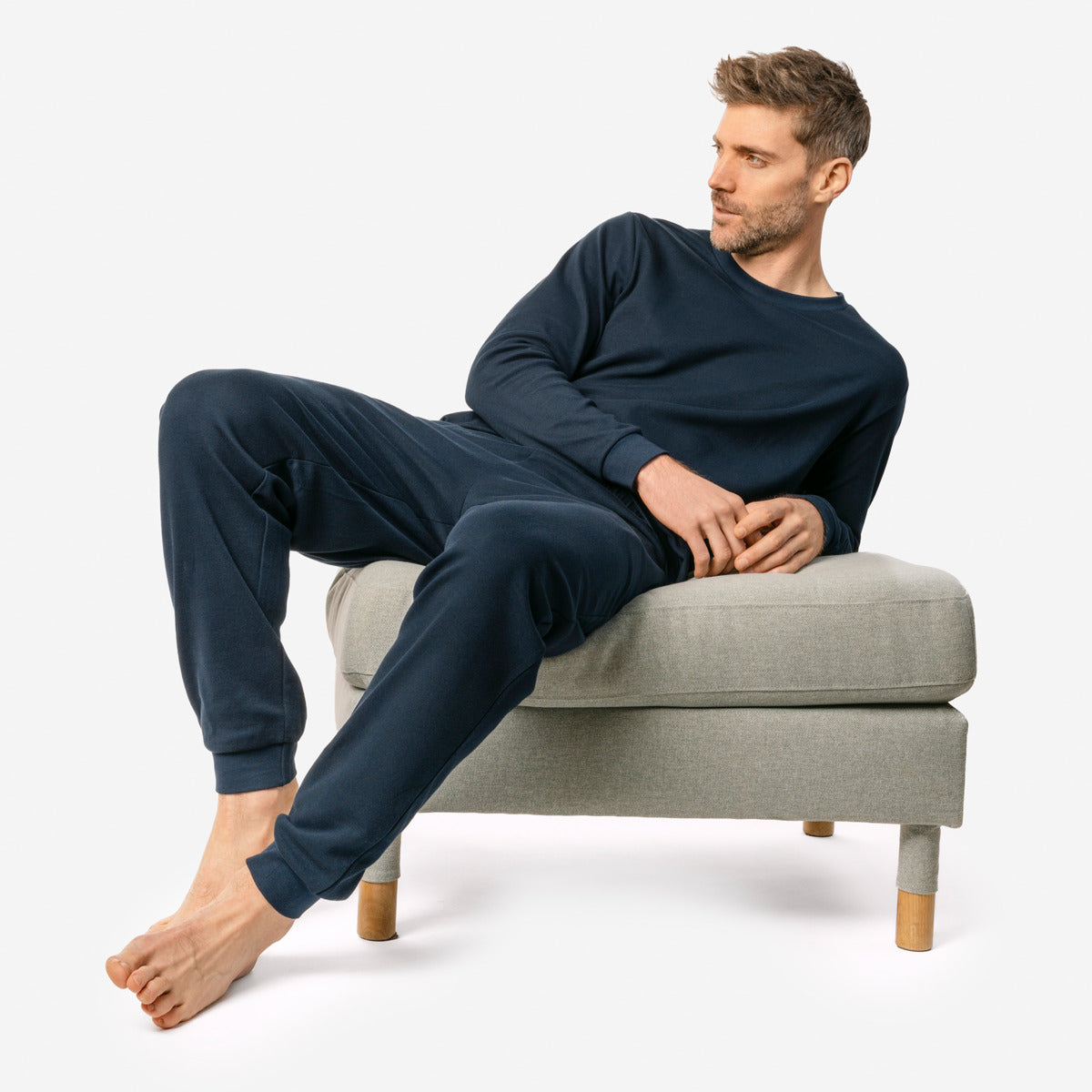 Pyjama homme ALVAR en coton bio - LIVING CRAFTS