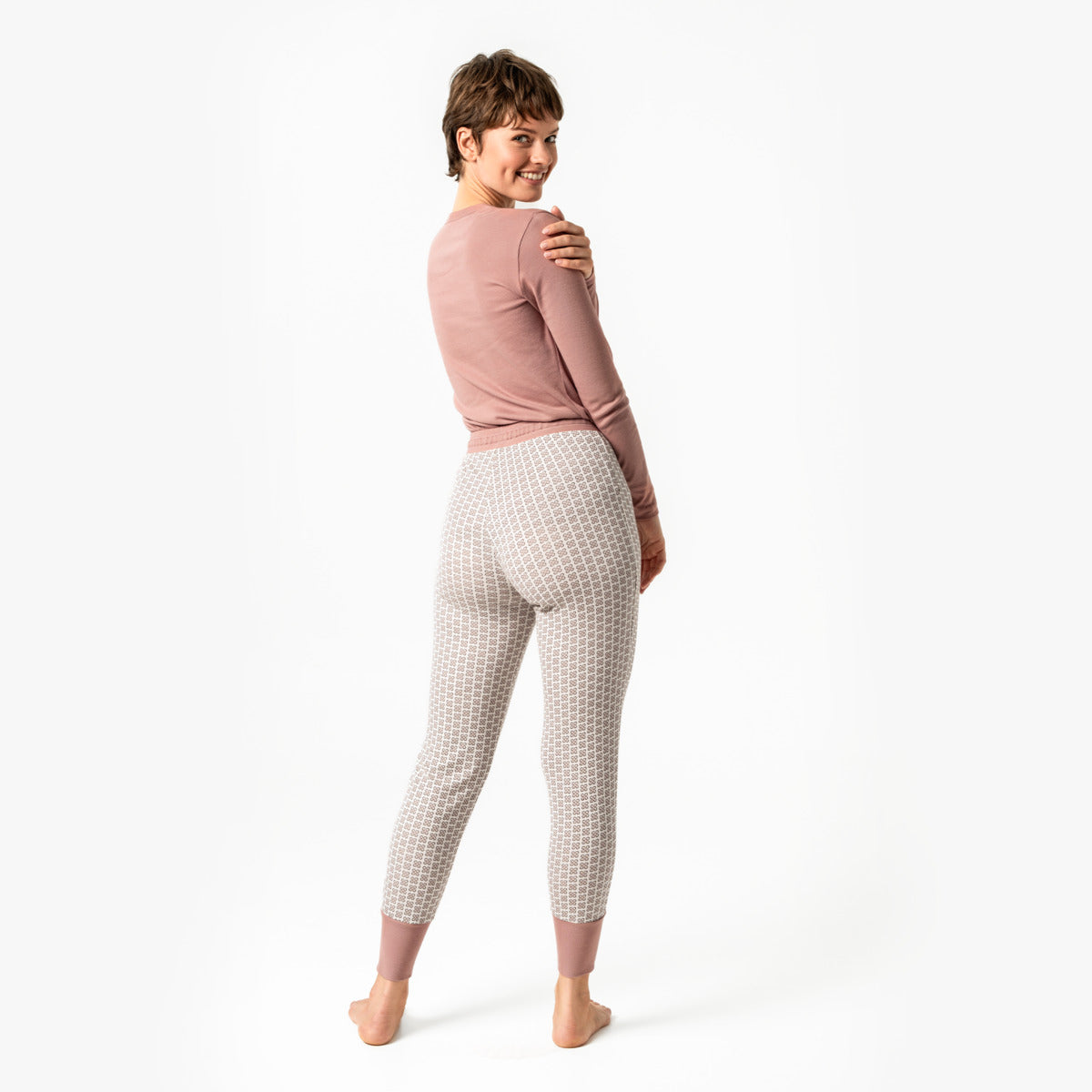 Bas de pyjama AVELINE en coton bio - LIVING CRAFTS