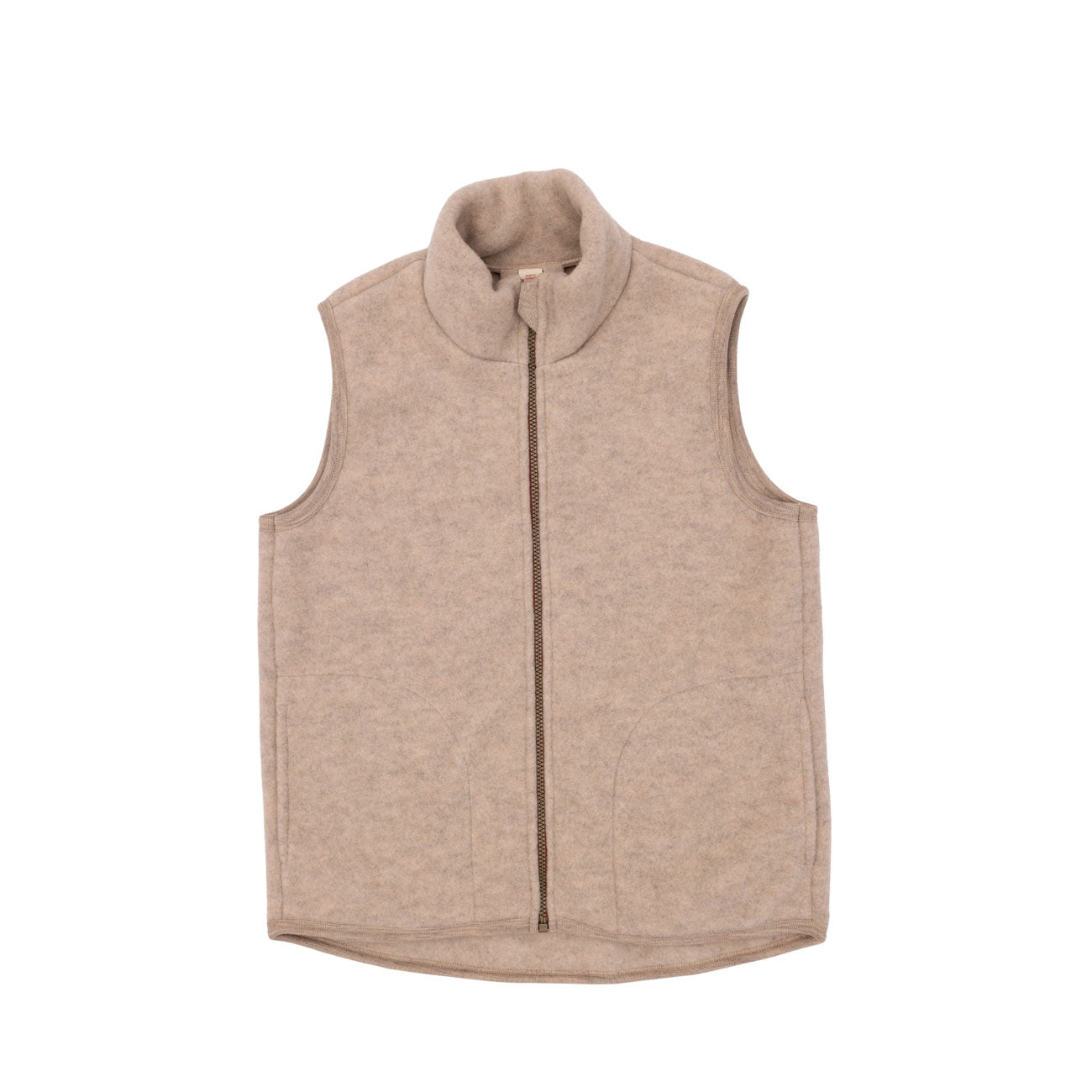 Gilet coupe droite femme en laine polaire - ENGEL