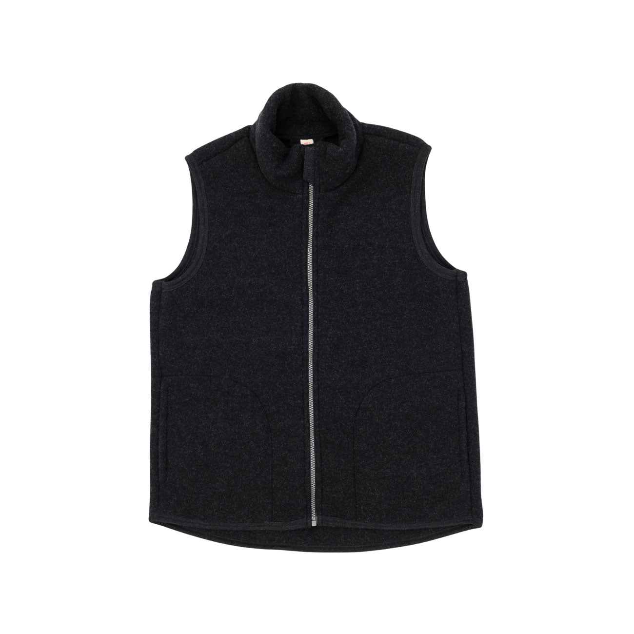 Gilet coupe droite femme en laine polaire - ENGEL