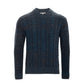 Pull col V YORIN en laine et coton - LIVING CRAFTS