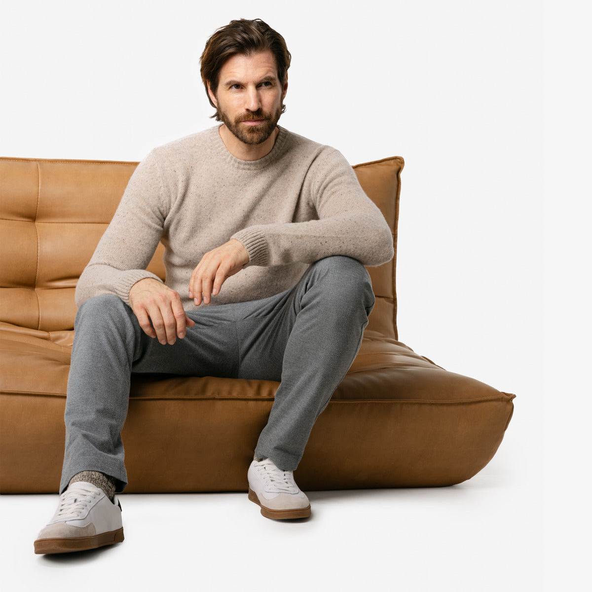 Pull BASTIEN en 100% laine - LIVING CRAFTS