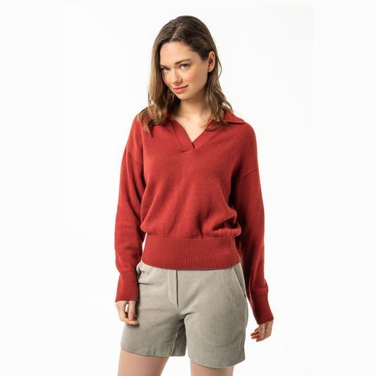 Pull en coton et laine ULANA - LIVING CRAFTS