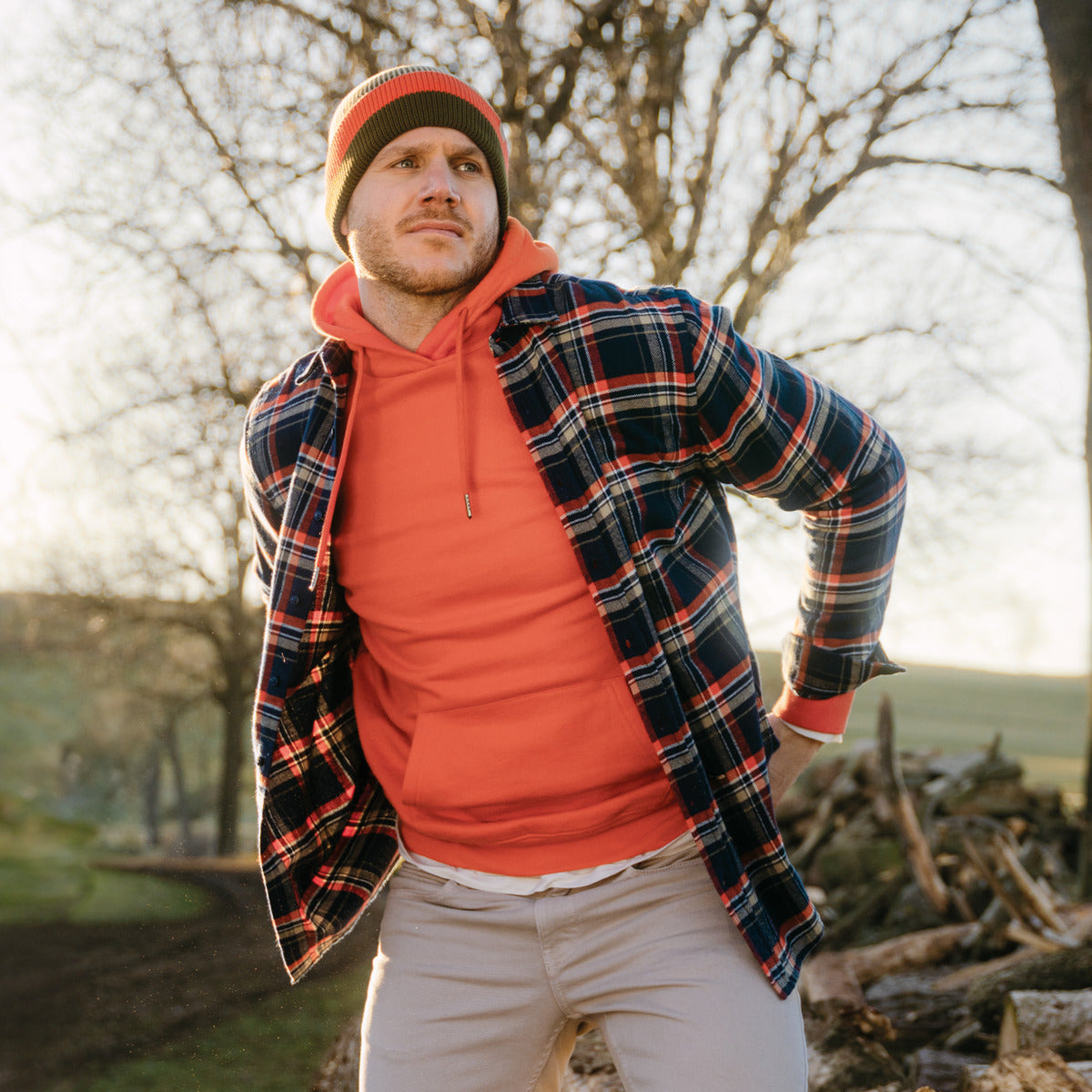 Sweat-shirt SASSO en coton bio - LIVING CRAFTS