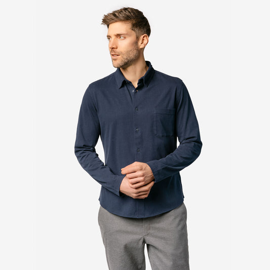 Chemise en jersey SID 100% Coton bio - LIVING CRAFTS