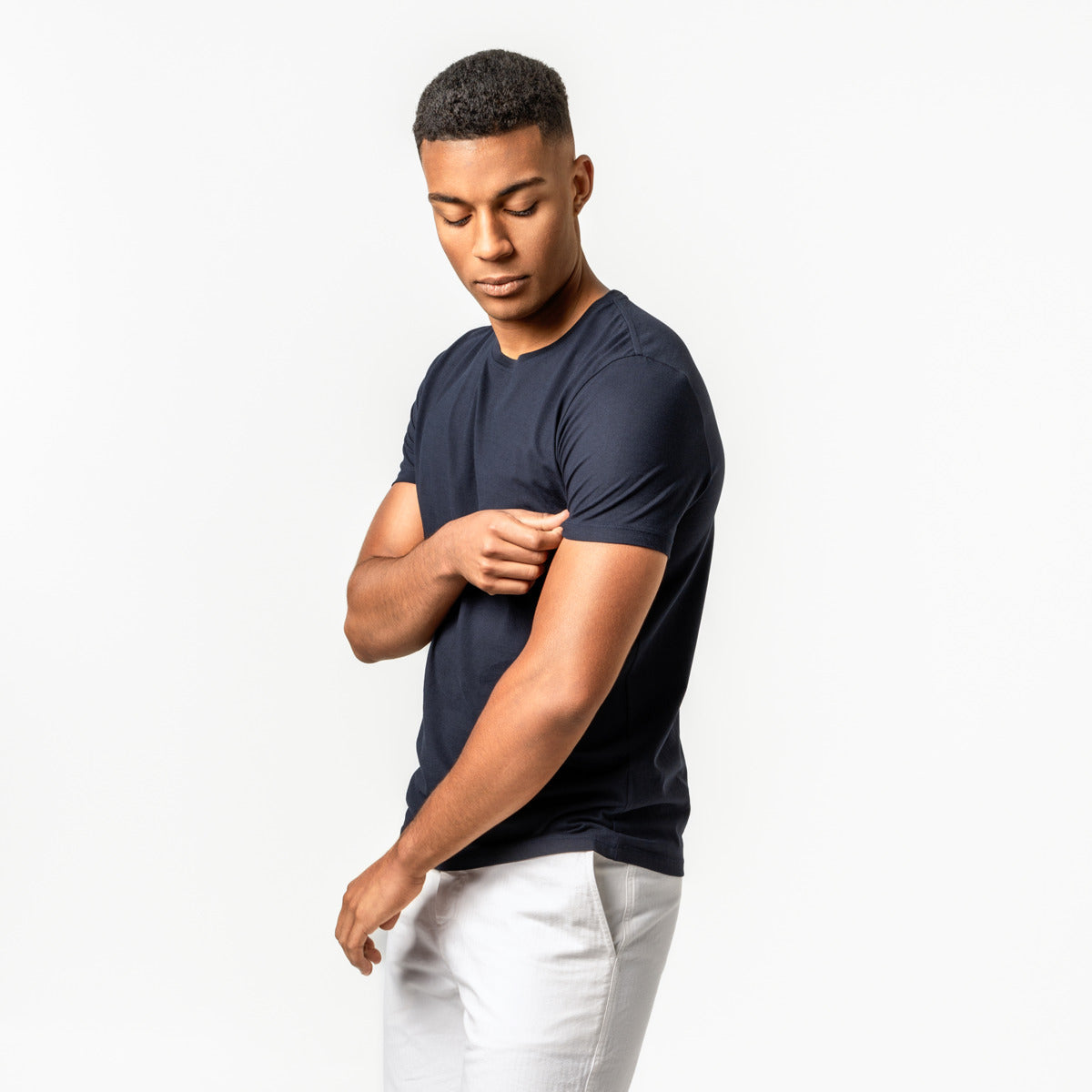 T-shirt lot de 2 TAWIN 100% coton bio - LIVING CRAFTS