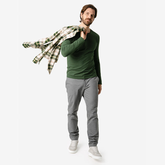 T-shirt manches longues TERIK en coton bio - LIVING CRAFTS
