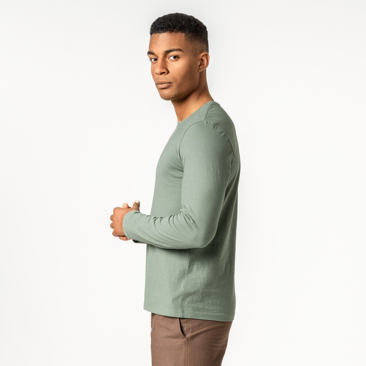 T-shirt manches longues TERIK en coton bio - LIVING CRAFTS